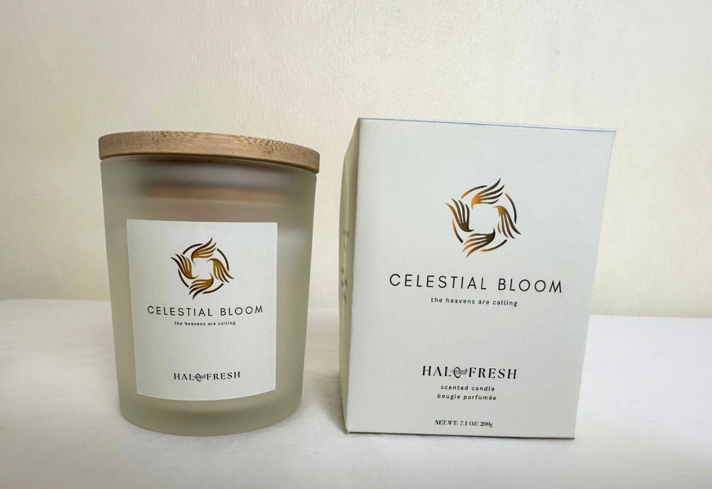 Celestial Bloom Scented Candle 200g - HALOFRESH - uganda - kampala