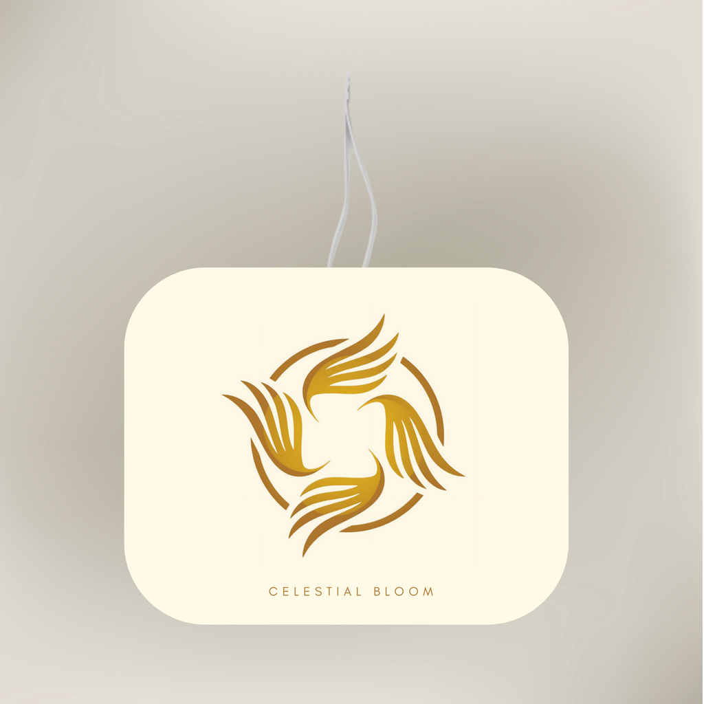 HALOFRESH Celestial Bloom luxury car air freshener with jasmine scent