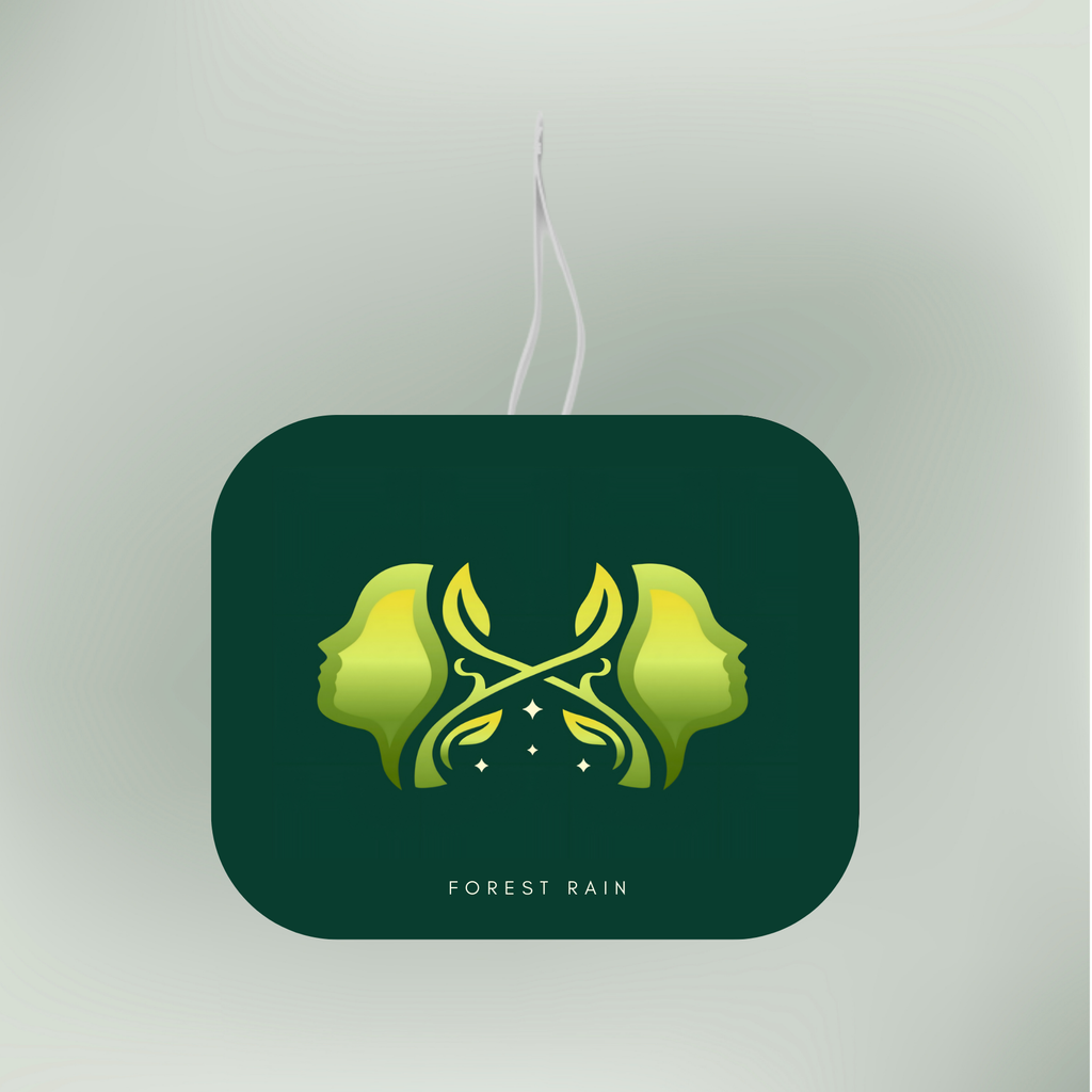 HALOFRESH Forest Rain luxury car air freshener with spring rain scent