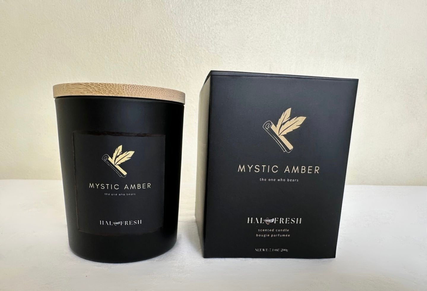 Mystic Amber Scented Candle 200g - HALOFRESH - uganda - kampala
